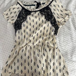 Multicolor formal business attire blouse